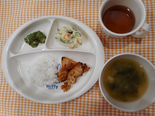 7月13日の給食( *´艸｀)