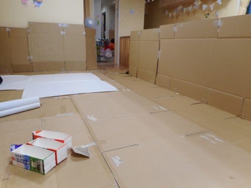 楽しいね！ボディペインティング(*’▽’)♪