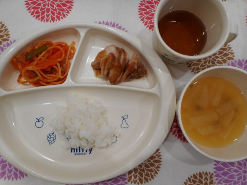 8月２９日の給食(*^-^*)