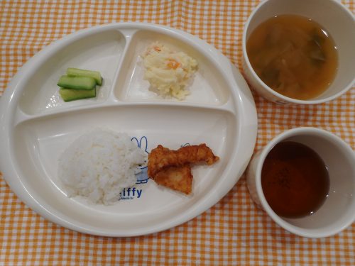 8月22日の給食(*’▽’)