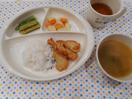 8月7日の給食(^_-)-☆