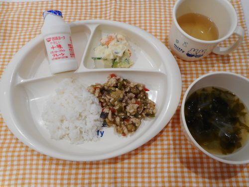 8月3日の給食(*^^*)