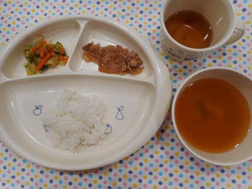 8月23日の給食(*’▽’)