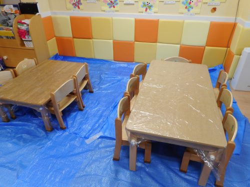 片栗スライム＆平均台遊び♪