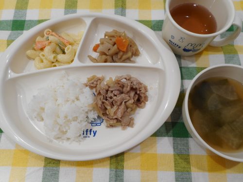 9月4日の給食( *´艸｀)