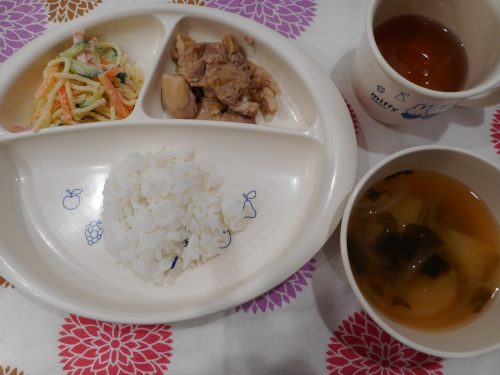 10月1日の給食(*’▽’)