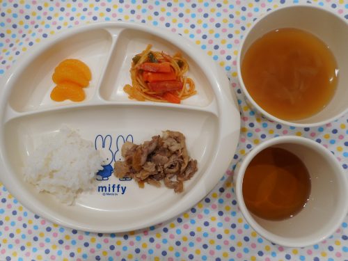 10月25日の給食(*’▽’)