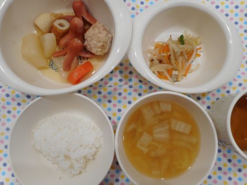 1月24日の給食(^^♪