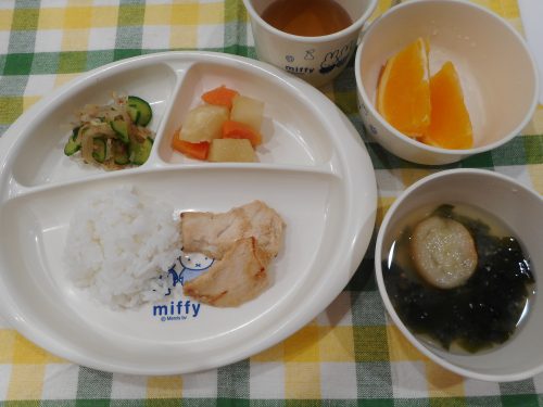 4月5日の給食(^^)