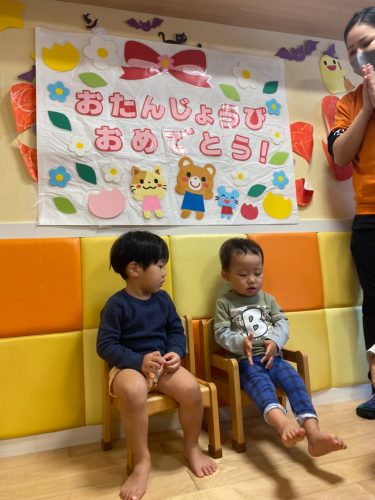 お誕生日会?&ハロウィン会?