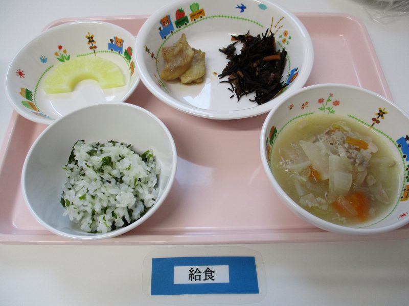 5月25日（金）お給食