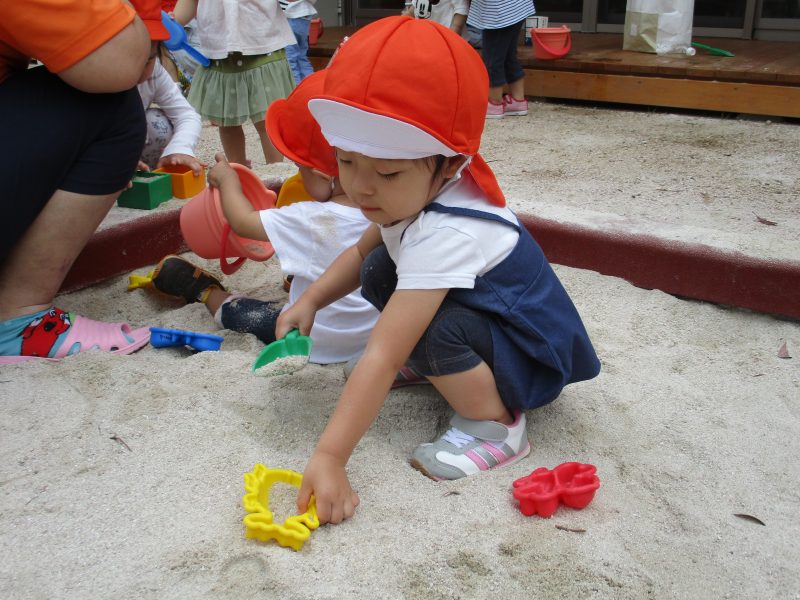 今週のサンライズキッズの子どもたち