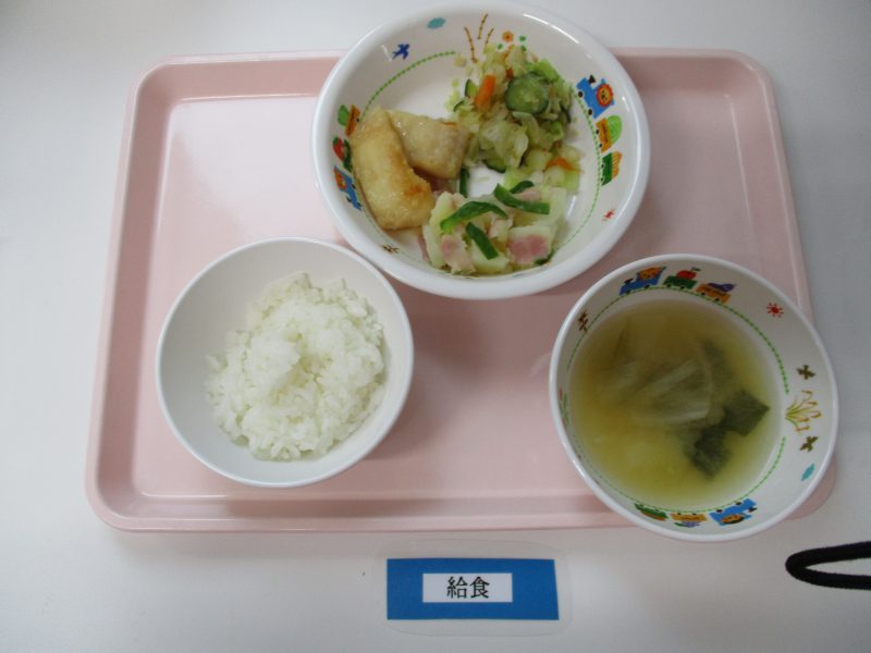 7月５日（木）お給食