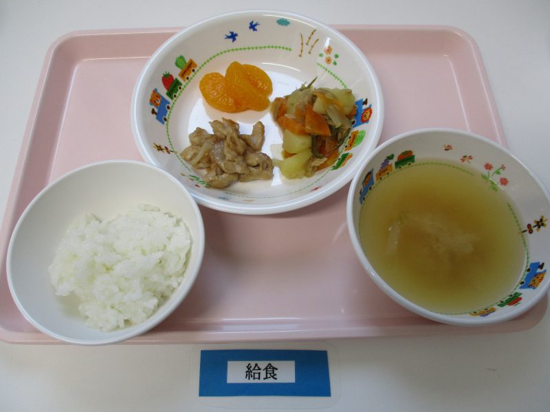 8月４日（土）お給食