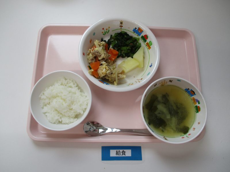 ９月６日（木）お給食