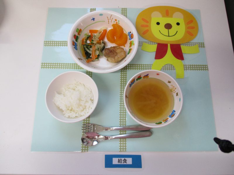 10月18日（木）お給食