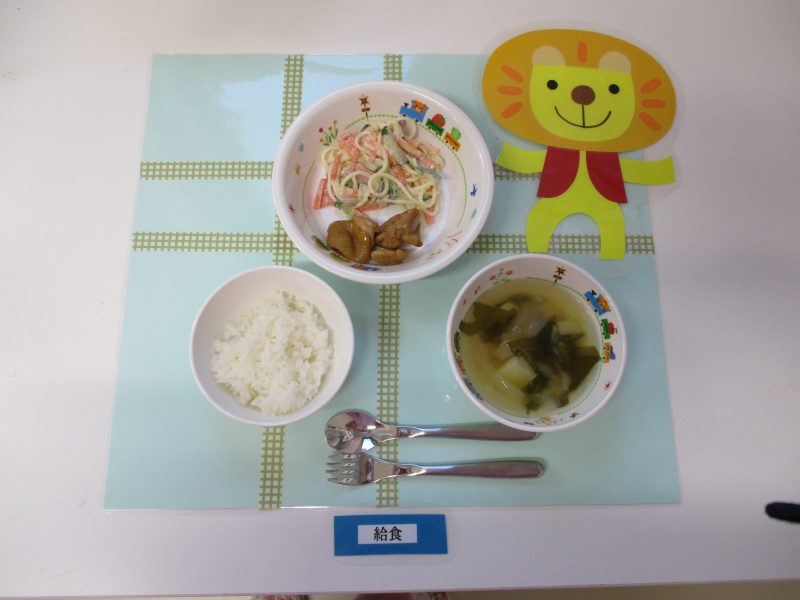 10月29日（月）お給食