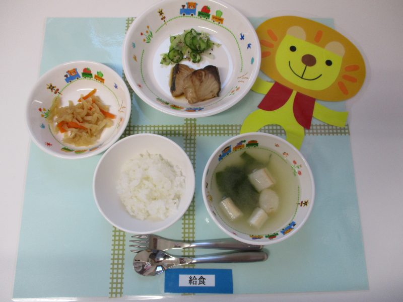 10月30日（火）お給食