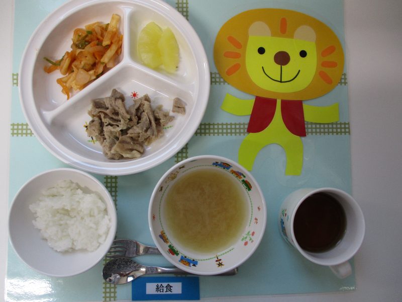 4月16日（火）お給食