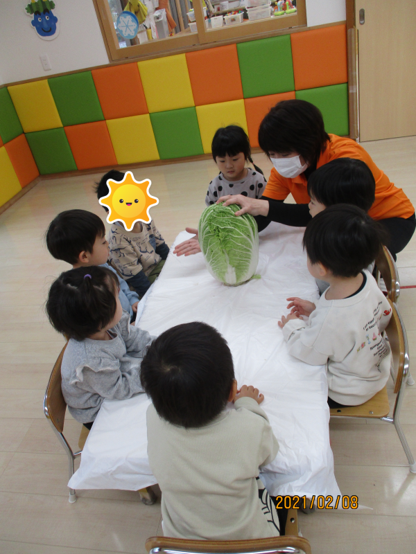 境港園恒例～やさい触れ合いタイム✨　?絵本ブログ59?