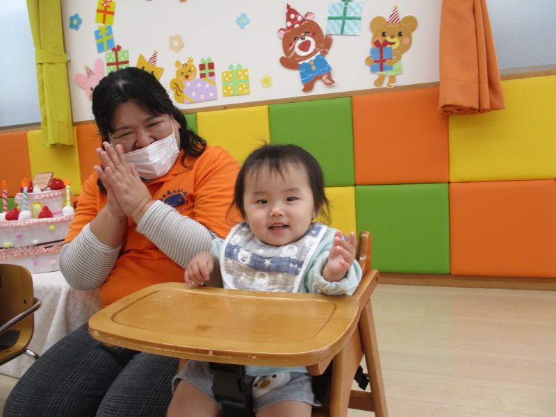 誕生日会🎉と節分会👹