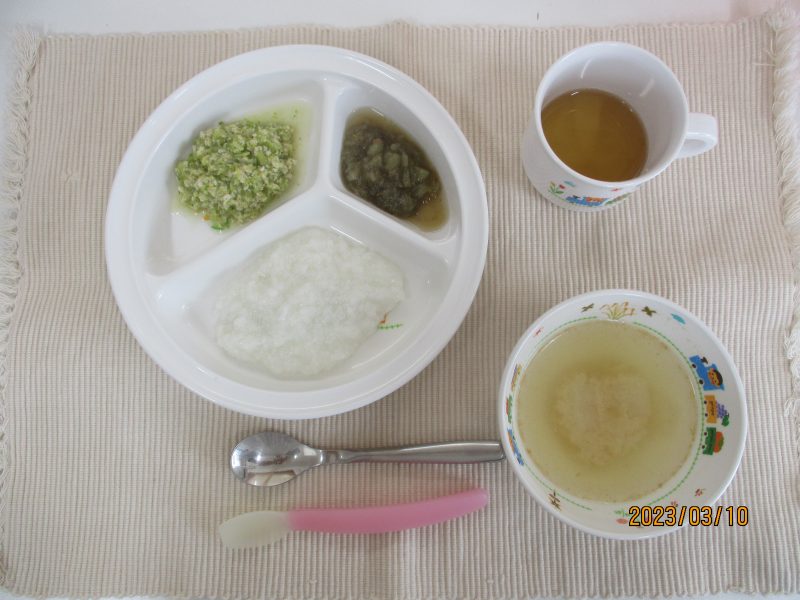 3月10日(金)の給食・おやつ