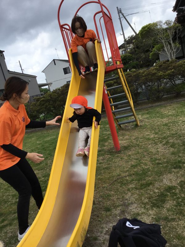 🎵すべり台、だ〜いすき🥰