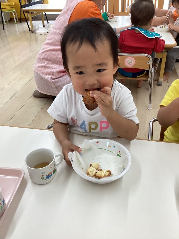 🍪可愛いコックさんたち、何が出来たの❓😋