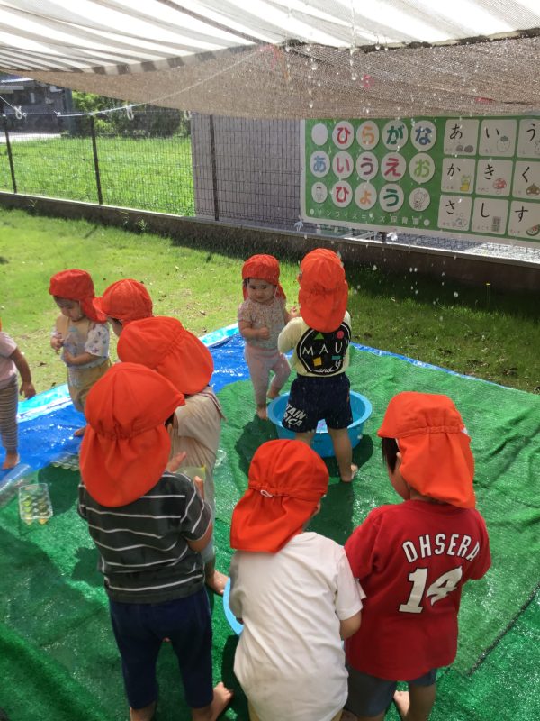 楽しかったね、水遊び💦〜水遊び納め〜