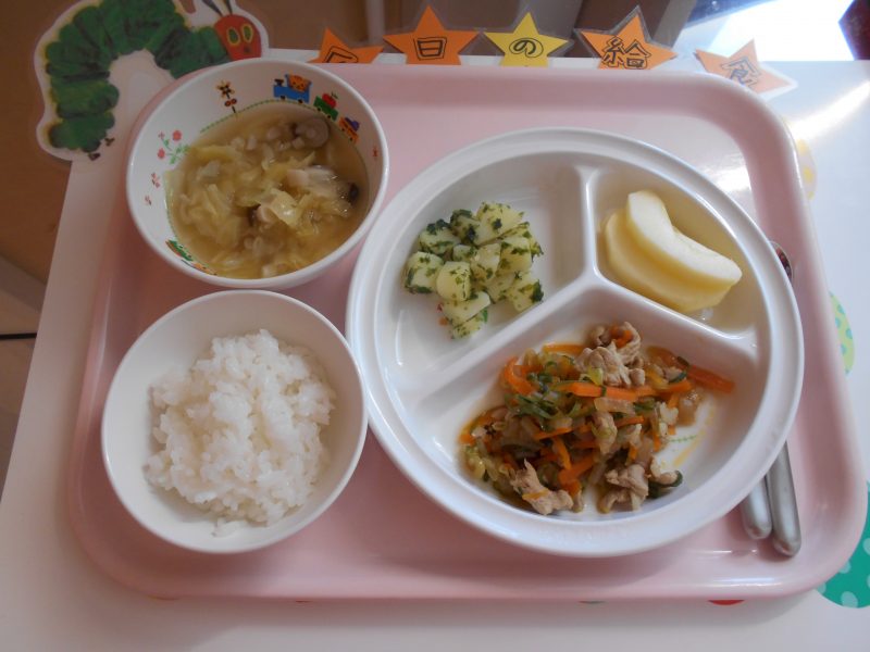 ５月１３日(月）の給食
