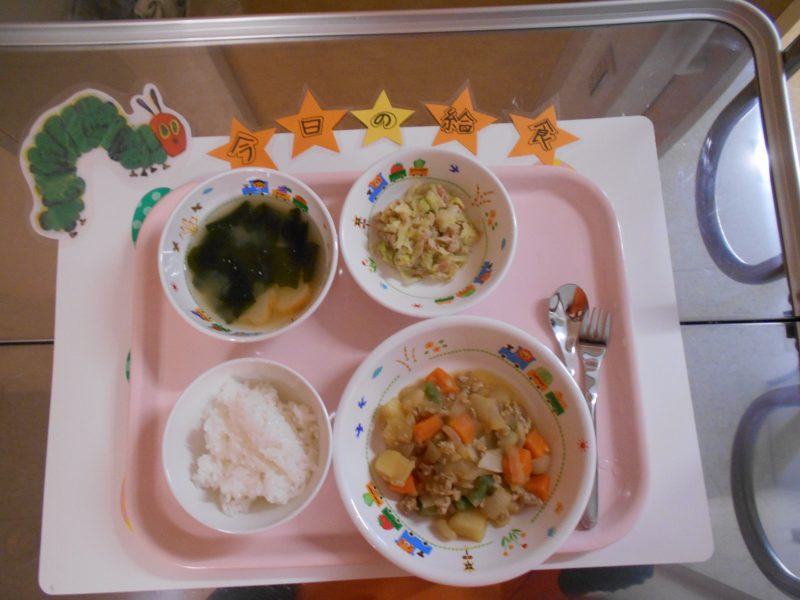 6月8日(土)の給食