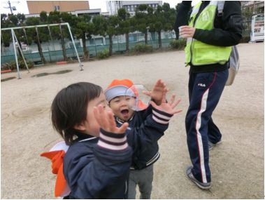 ☆公園遊びの様子☆