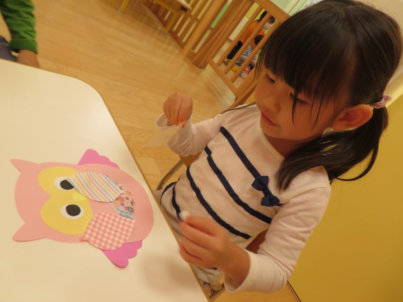 ?新しいお友だちと11月の制作?