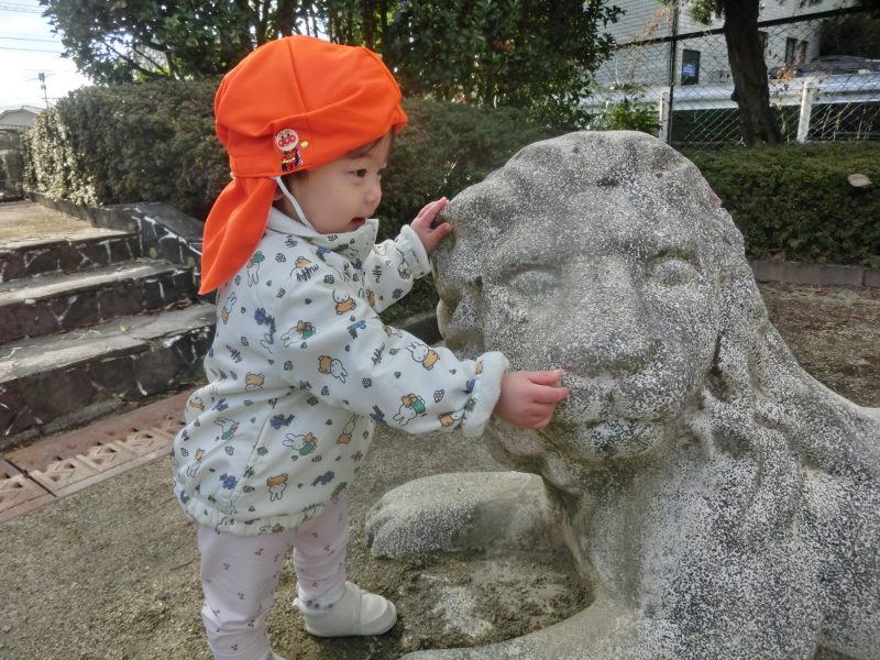 お散歩楽しいな♬