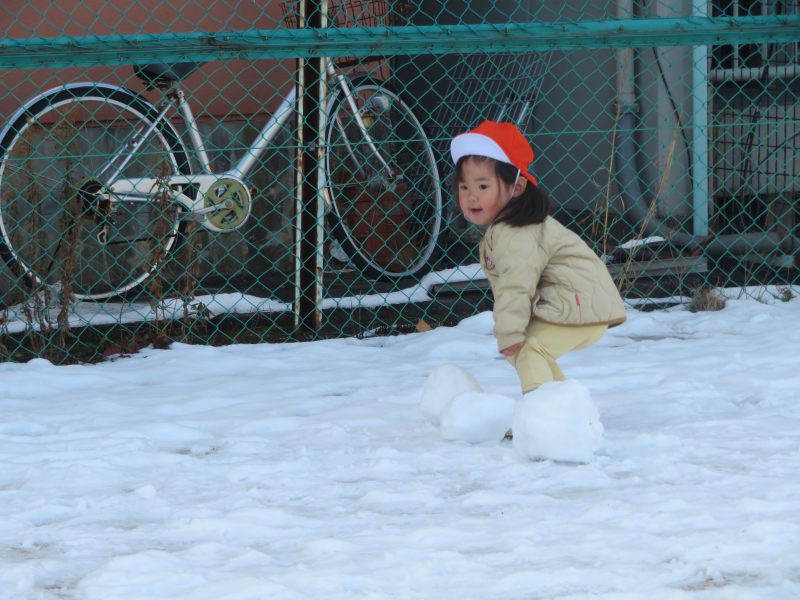 冬の外遊び⛄