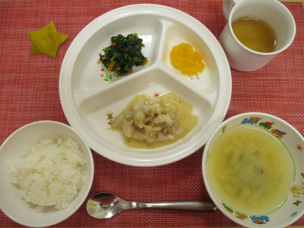 【6月3日㈫給食・おやつ】