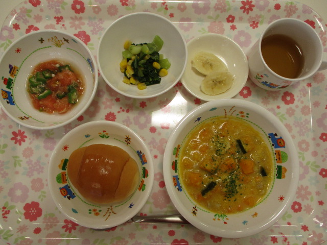 本日のお給食」