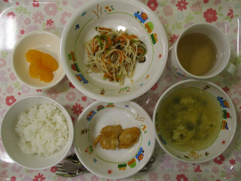 本日のお給食