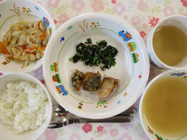 本日のお給食
