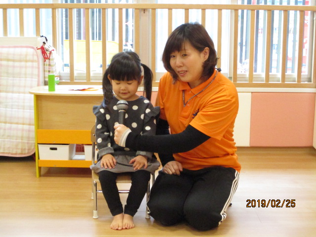 ２月生まれの誕生会?