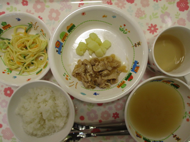 本日のお給食