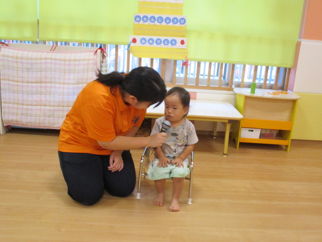 ９月のお誕生会?