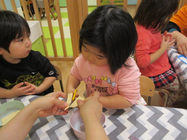 2月の壁面製作?保育シーンいろいろ???