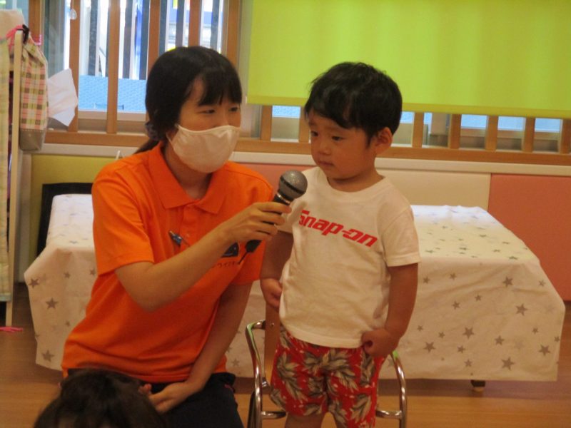 8月生まれの誕生会?