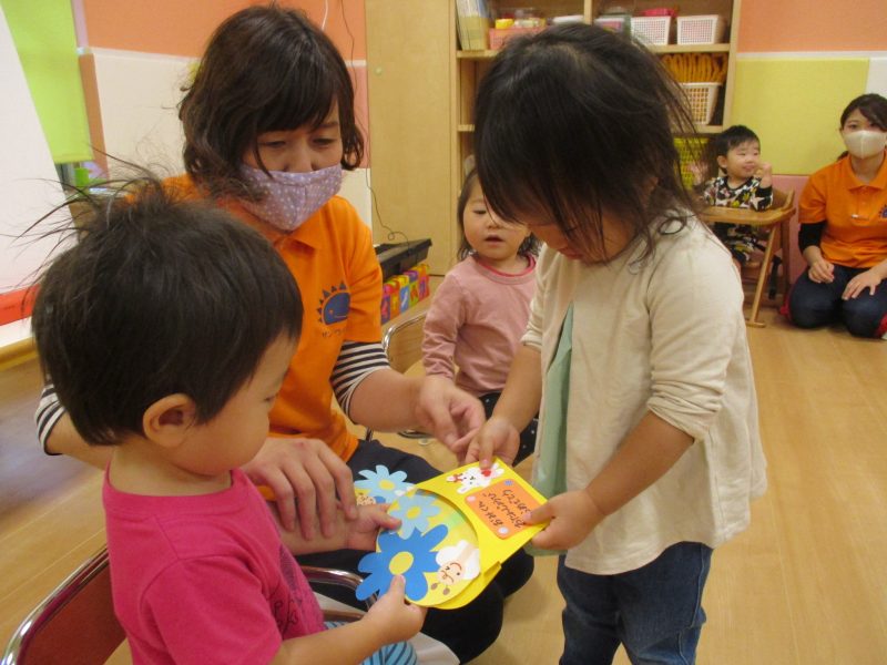 10月生まれの誕生会?