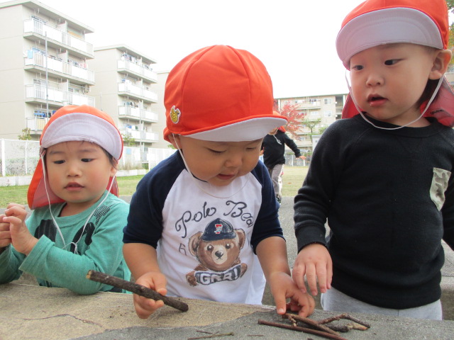 ?秋の保育シーンいろいろ?