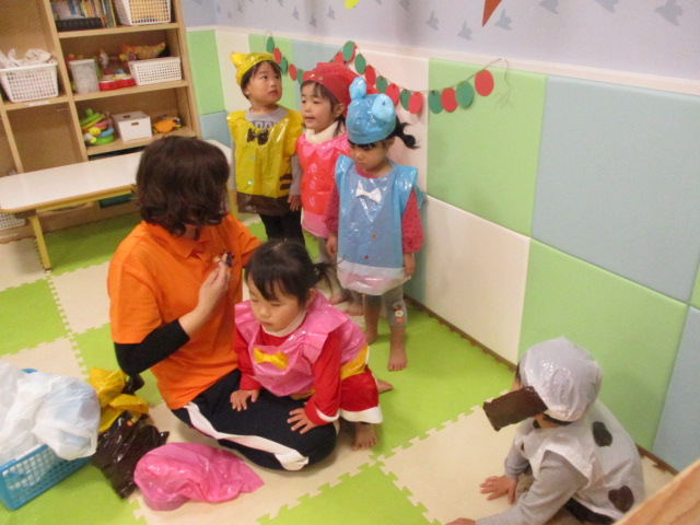 親子発表会りんご組??