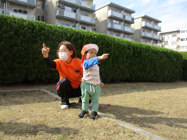 ?お散歩の様子?