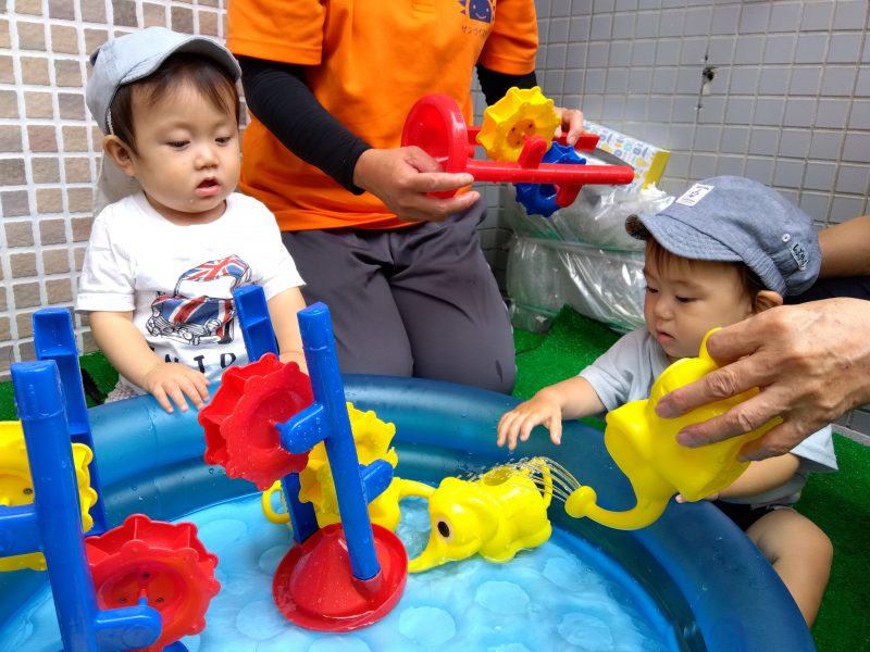 💧初めての水遊び💧