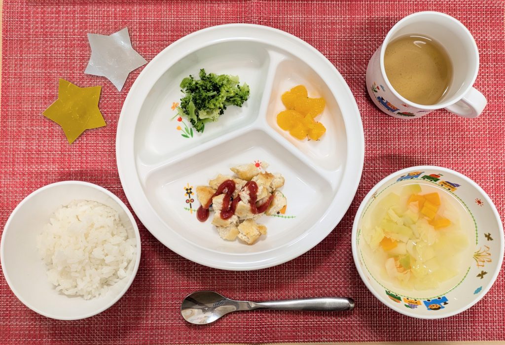 【4月14日㈪の給食・おやつ】